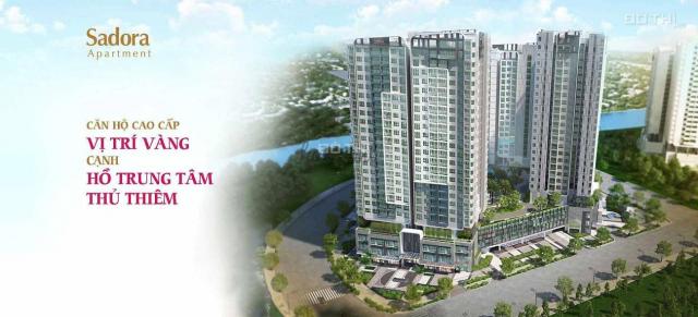 Bán CH Sadora 3PN căn góc tầng trung, view toàn cảnh Sala cực đẹp, giá 7.29 tỷ