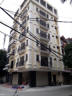 Nhà mặt phố, đường trước nhà 12m ô tô chạy quanh nhà Liên Cơ, Nguyễn Cơ Thạch, 50m2*7T thang máy