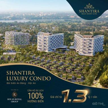 Chỉ 600 triệu có ngay căn hộ du lịch Shantira Hội An 100% view biển. LH 0905576455