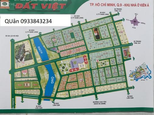 Bán nhanh đất nền Kiến Á, P. Phước Long B, Q9 LH 0933843234