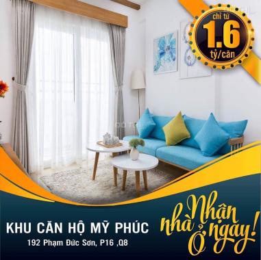 Căn hộ chung cư Mỹ Phúc - ngay Võ Văn Kiệt, SHR, giá ưu đãi