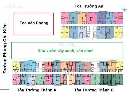 Căn hộ số 11 tòa CT2A, tầng thấp chung cư Tràng An Complex