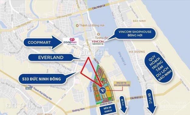 Đất nền dự án Phú Hải Riverside đường 13m, đường 25m, biệt thự view sông