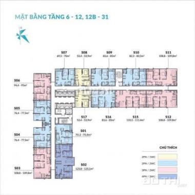 Bán căn 2PN S04/76.4m2, tầng 24 Mipec Rubik 360 giá đợt 1, chỉ 3.18 tỷ, chính sách cực hấp dẫn