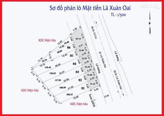 Bán 2 lô đất mặt tiền đường Lã Xuân Oai, Phường Long Trường, Quận 9