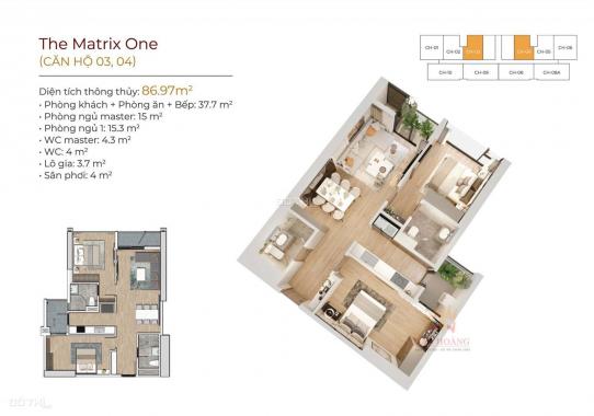MIK Group mở bán 100 căn hộ cao cấp đầu tiên The Matrix One Mễ Trì giá gốc CĐT. LH 0965.724.192