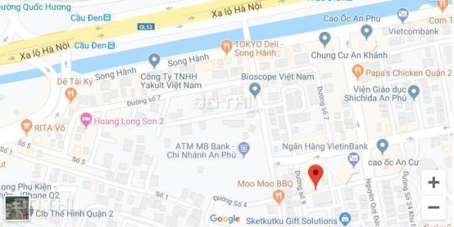 Chính chủ bán căn hộ lầu 1, 68m2, 2PN, quận 2, ngay sát cầu Sài Gòn
