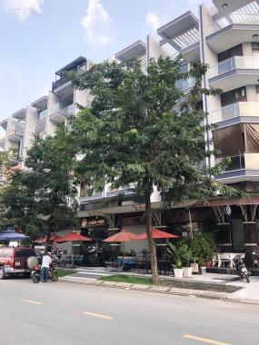 Gấp! Cho thuê trước tết căn shophouse, 5x23m, trệt, 4 lầu ST, KDC Vạn Phúc sát ĐH Luật có thang máy