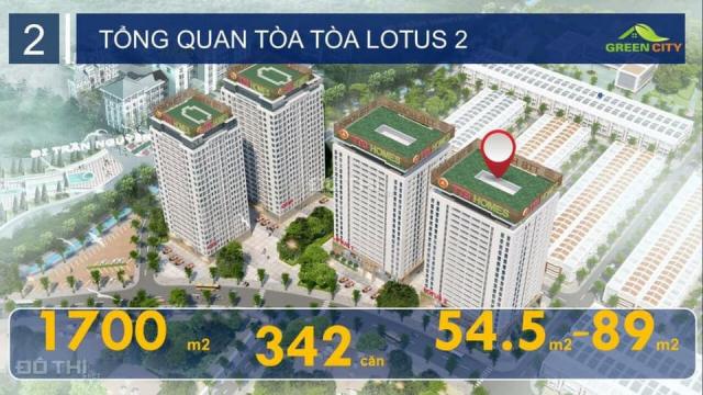 Bán căn hộ chung cư tại dự án chung cư Green City Bắc Giang, chỉ từ 212 triệu