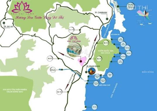 Dự án khu dân cư Chí Lành, Ninh Thuận, sổ đỏ từng nền, giá F1 chỉ từ 8,5 - 11 triệu/m2