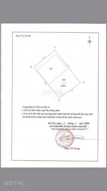 Bán nhà 2 mặt tiền ngõ sổ đỏ chính chủ, phố Thái Hà, DT: 130.4m2