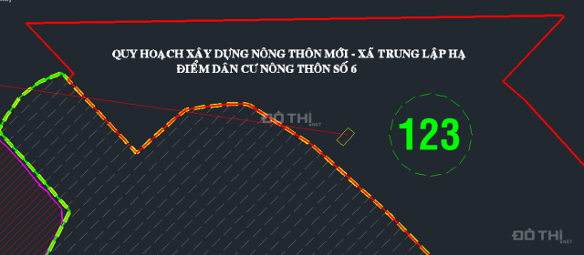 Bán đất thổ cư 20x40m đường Nguyễn Thị Rành, Xã Trung Lập Hạ, Củ Chi giá 5,350 tỷ