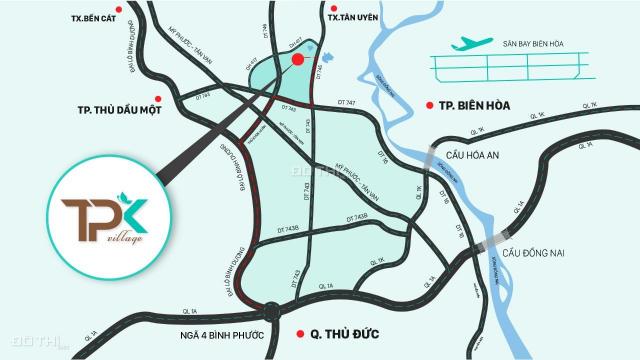 Bán đất nền dự án Tân Phước Khánh, Tân Uyên, Bình Dương vị trí đẹp, giá rẻ, có SĐR giá 20tr/1m2