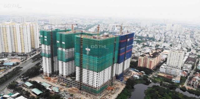 Dự án Diamond Riverside đã cất nóc, đang xây dựng bên trong căn hộ, giá chỉ từ 1,8 tỷ, LH 09318502