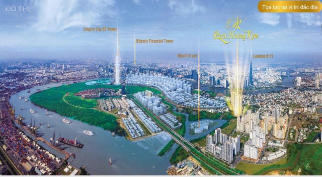 Nhận đặt chỗ block đẹp nhất dự án Paris Hoàng Kim, hồ bơi vô cực trên không - View toàn thành phố