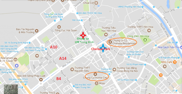 Bán căn hộ CC Chelsea Residences E2 Yên Hòa, 59m2, sắp bàn giao - 0903279587