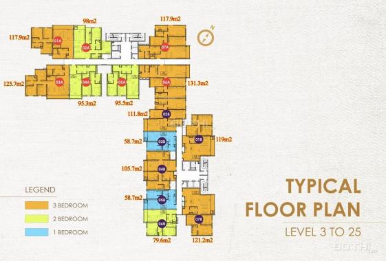 Bán căn BC Đông Nam Chelsea Residences E2 Yên Hòa 79.6m2 sắp bàn giao - 0903279587