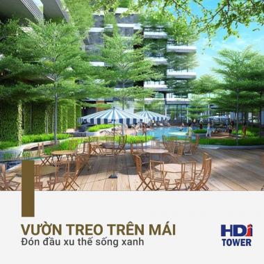 Bán căn 3PN BC Đông Nam tầng cao chung cư 55 Lê Đại Hành HDI Tower 8.1 tỷ, CK 100tr, ngân hàng 70%