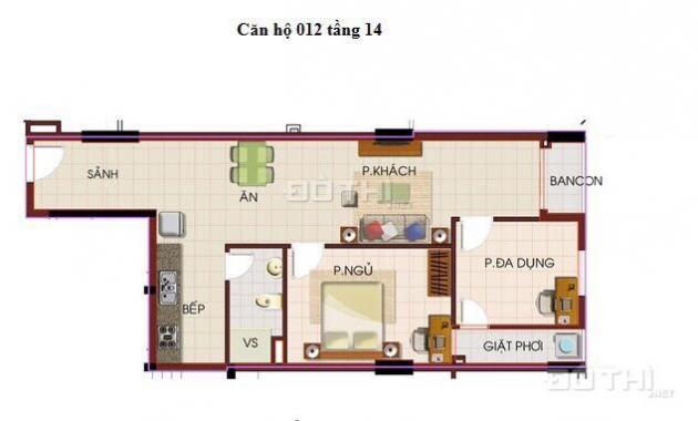 Bán chung cư Khang Gia Chánh Hưng, phường 16, Quận 8, giá 1,67 tỷ