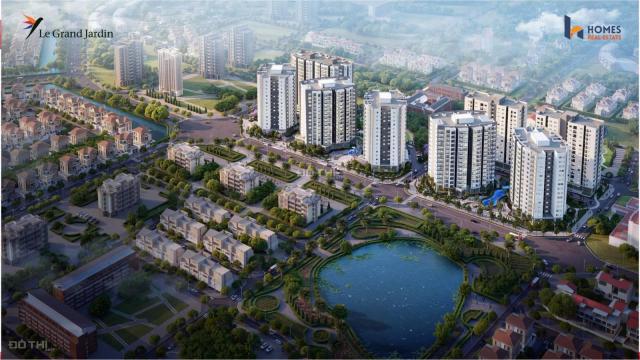 Căn hộ 83m2 thiết kế 3 ngủ chỉ từ 2tỷ1 Le Grand Jardin Sài Đồng - Long Biên của BRG group