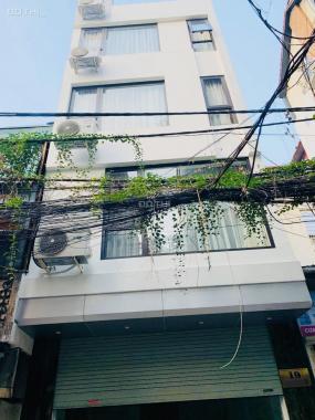Bán nhà mặt phố Văn Cao, thang máy, gara, ô tô tránh quay đầu, 0866975942