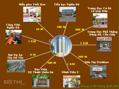 Bán chung cư MHDI-60 Hoàng Quốc Việt căn nguyên bản 28tr/m2, full đồ-32tr/m2