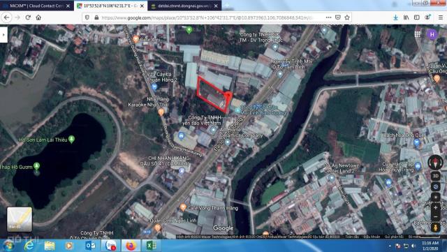 Bán gấp đi nước ngoài định cư lô đất có nhà xưởng ở Thuận An, gần cầu Ông Bố