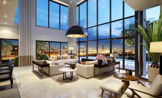 Bán căn hộ Duplex Gateway Thảo Điền, 4 PN, 2 tầng, 239.27m2, hướng Tây