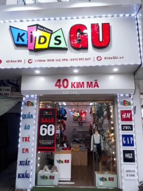 Sang nhượng cửa hàng thời trang trẻ em xuất khẩu 40 Kim Mã, Ba Đình