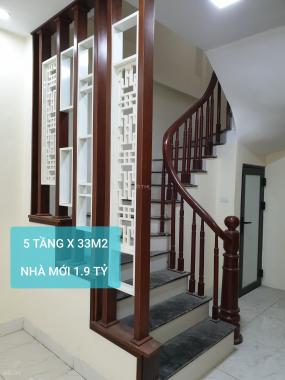 Bán nhà 5 tầng mới, 33m2, cách mặt phố Thanh Lân 7m, giá 1.9 tỷ, ảnh thật