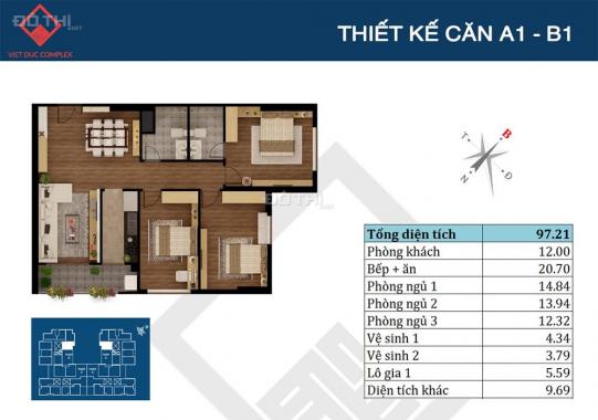 Đăng ký nhận bảng giá ưu đãi và tham quan trực tiếp căn hộ Việt Đức Complex. LH ngay 0909469111