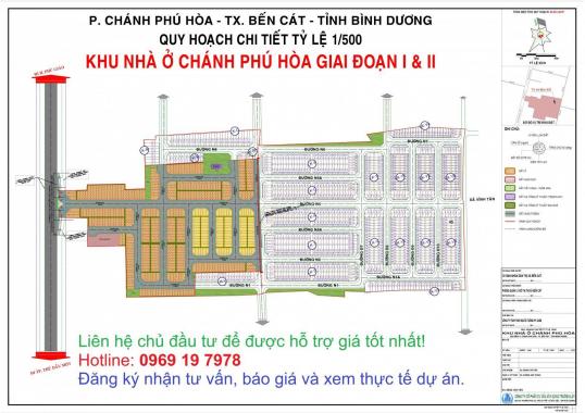 Đất nền Bến Cát chỉ 395tr hỗ trợ ngân hàng 50-70%