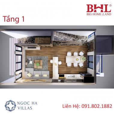 Ngọc Hà Villas - Nhà liền kề Hoàng Hoa Thám - Đẳng cấp thượng lưu