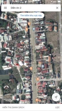 Bán lô đất gần UBND xã Diên An, cách 23/10 150m, 2 đường đi