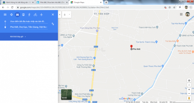Cần bán 6 lô đất liền kề gần khu công nghiệp Long Giang, khu công nghiệp Tân Hương, tỉnh Tiền Giang
