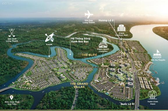 Bán nhà biệt thự, liền kề tại dự án Aqua City, Biên Hòa, Đồng Nai diện tích 120m2 giá 2.1 tỷ