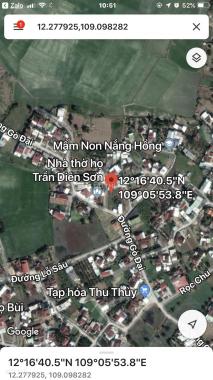 Bán lô đất thôn Tây 3 Diên Sơn Diên Khánh đường rộng 3,5m-4m, giá chỉ 410 triệu