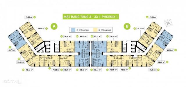 Bán căn hộ chung cư tại Đường Cao Lỗ, Phường 4, Quận 8, Hồ Chí Minh, diện tích 60m2, giá 2,24 tỷ