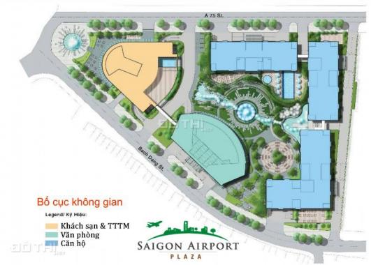 Cần Bán căn hộ 3PN - 156m2 rộng nhất dự án Sài Gòn Airport Plaza. Hotline PKD 0909 255 622