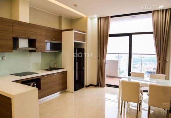 Cho thuê căn hộ chung cư Tràng An Complex, 100m2, 2PN + 1, full nội thất lung linh, 17 triệu/th