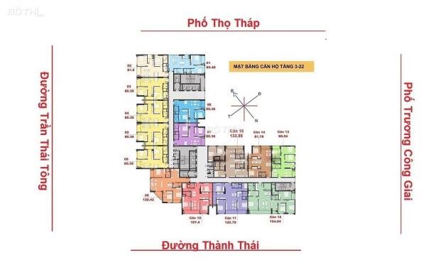 Bán suất ngoại giao dự án C22 Thành Thái vào tên trực tiếp HĐMB