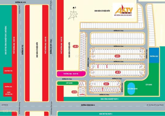 KDC Tuấn Điền Phát 2, liền kề Vsip 2, chợ Vĩnh Tân, SHR, công chứng ngay, giá rẻ nhất