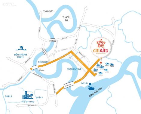 Citi Alto - căn hộ giá rẻ trung tâm quận 2, thanh toán trải dài 36 tháng, chỉ từ 1.68 tỷ