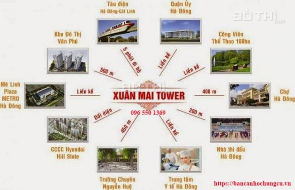 Bán căn hộ chung cư tại dự án Xuân Mai Park State, Hà Đông, Hà Nội diện tích 128m2, giá 2.45 tỷ