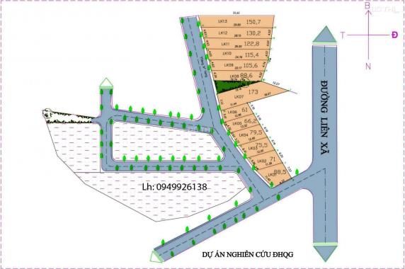 Bán đất nền gần khu công nghệ cao Láng Hòa Lạc - giá rẻ - sinh lời ngay