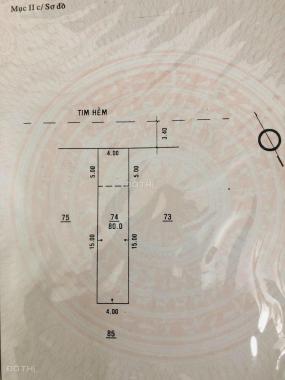 Bán nhà DT 4x20m Văn Cao, P. Phú Thạnh, Tân Phú. 6.5 tỷ