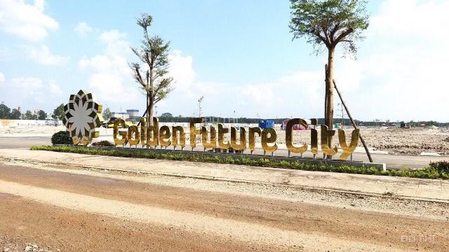 500 triệu/nền, đất ngay trung tâm KCN Bàu Bàng, Bình Dương, sổ đỏ thổ cư 100%, Golden Future City