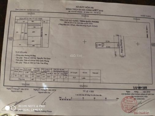 Chính chủ bán lô đất Đức Hòa Hạ, Long An, 1,2 tỷ