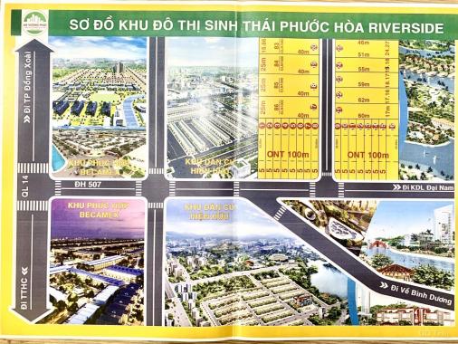 Mua bán đất nền 1000m2 tại Chơn Thành gần KCN Becamex, giá chỉ 480tr