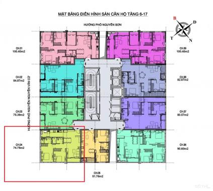 Bán căn hộ 90,6m2, thông thủy tại PHC Complex 158 Nguyễn Sơn + ưu đãi trực tiếp CĐT. LH 0969292196